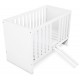 Amelia Βρεφική κούνια white 120*60cm Amelia Βρεφική κούνια white 120*60cm