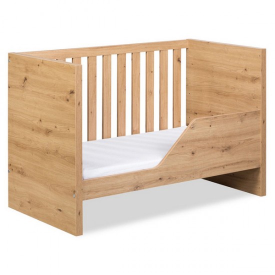 Amelia Βρεφική κούνια oak 120*60cm Amelia Βρεφική κούνια oak 120*60cm