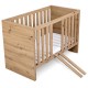 Amelia Βρεφική κούνια oak 120*60cm Amelia Βρεφική κούνια oak 120*60cm