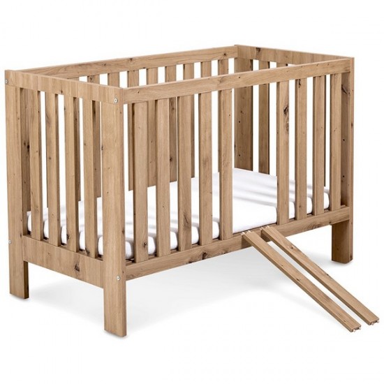 Amelia II Βρεφική κούνια oak 120*60cm Amelia II Βρεφική κούνια oak 120*60cm