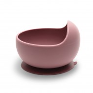 Μπολ φαγητού σιλικόνης pink