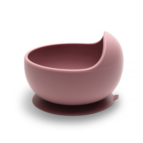Μπολ φαγητού σιλικόνης pink