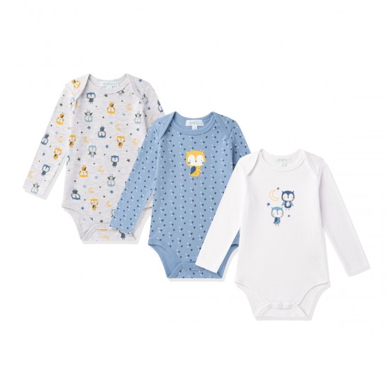 Εσώρουχα 3 τεμάχια owl blue 1m
