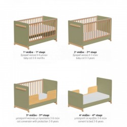 Palmer olive κούνια κρεβάτι