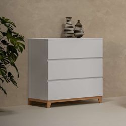 Zoom white συρταριέρα