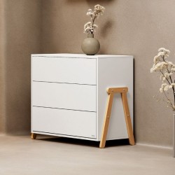 Palmer white συρταριέρα