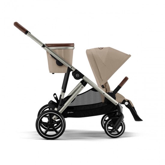 Gazelle S almond beige taupe frame