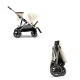 Gazelle S seashell beige taupe frame