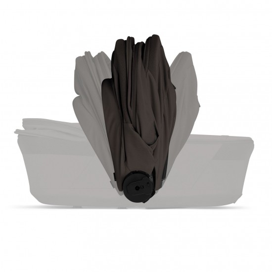 Balios S lux με πτυσσόμενο πορτ μπεμπέ chocolate brown