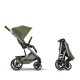 Balios S lux με πτυσσόμενο πορτ μπεμπέ moss green