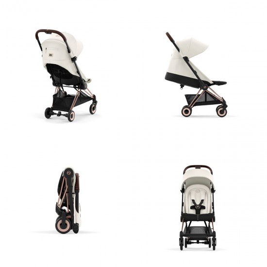 Coya καρότσι off white rosegold