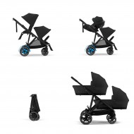 E-Gazelle S stone grey silver frame