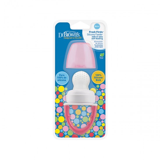 Τροφοδότης σιλικόνης ροζ