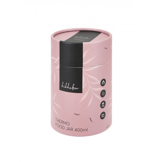 Θερμός φαγητού 400ml Flora Blush
