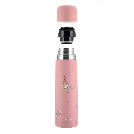 Θερμός υγρών 500ml Flora blush