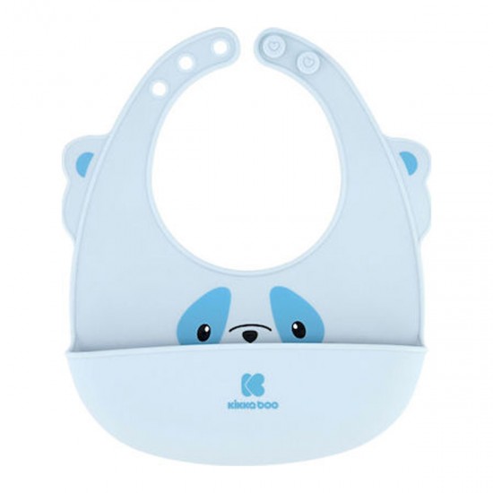 Σαλιάρα σιλικόνης blue