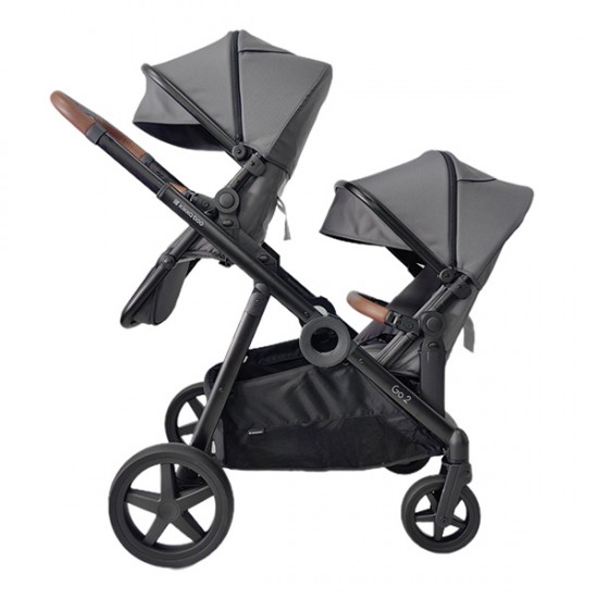 Go 2 δίδυμο σύστημα μεταφοράς dark grey