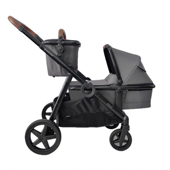 Go 2 δίδυμο σύστημα μεταφοράς dark grey