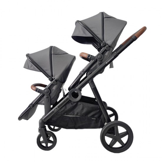 Go 2 δίδυμο σύστημα μεταφοράς dark grey