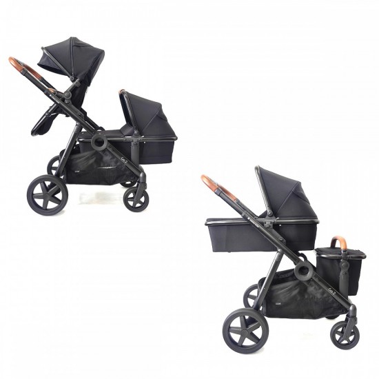 Go 2 δίδυμο σύστημα μεταφοράς black