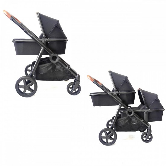 Go 2 δίδυμο σύστημα μεταφοράς black