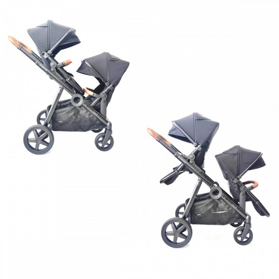 Go 2 δίδυμο σύστημα μεταφοράς black