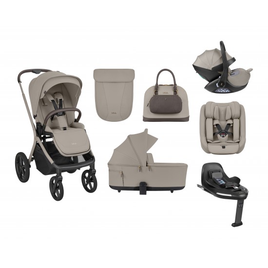 Goya 5-1 σύστημα μεταφοράς platinum champagne (καρότσι, πορτ μπεμπέ, κάθισμα 40-87, κάθισμα 40-105, βάση isofix)