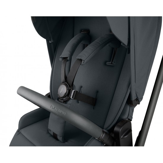 Goya 5-1 σύστημα μεταφοράς platinum graphite (καρότσι, πορτ μπεμπέ, κάθισμα 40-87, κάθισμα 40-105, βάση isofix)