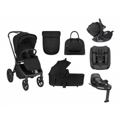 Goya 5-1 σύστημα μεταφοράς platinum noir (καρότσι, πορτ μπεμπέ, κάθισμα 40-87, κάθισμα 40-105, βάση isofix)