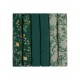 Secret garden green πανάκια 30x30 μουσελίνας 6 τεμ   Secret garden green πανάκια 30x30 μουσελίνας 6 τεμ