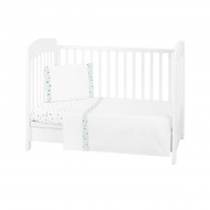 Σεντόνια κούνιας 3pcs Bear with me mint 60x120