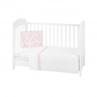 Σεντόνια κούνιας 3pcs Bear with me pink 70x140