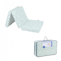 Στρώμα πτυσσόμενο 120x60 αδιάβροχο bear with me mint