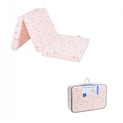 Στρώμα πτυσσόμενο 120x60 αδιάβροχο bear with me pink