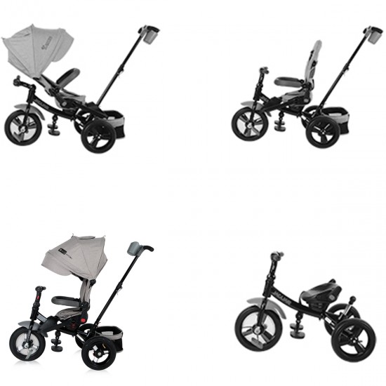 Τρίκυκλο Jaguar Air Wheels black and red