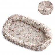 Φωλιά μωρού babymatex prestige natural beige flowers