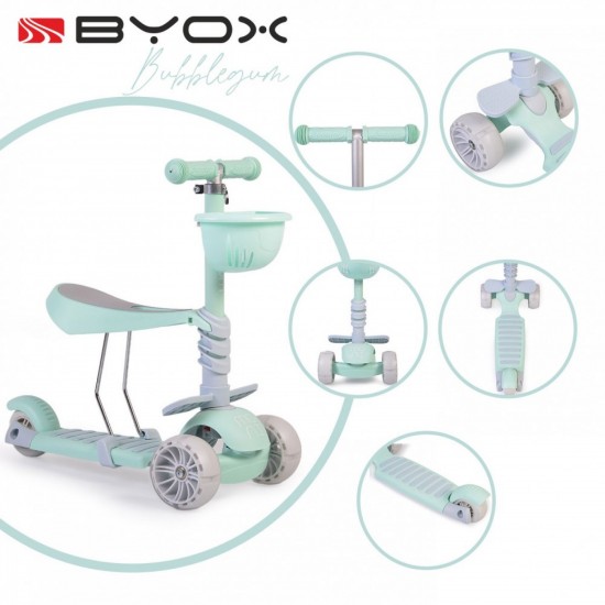 Bubblegum πατίνι green