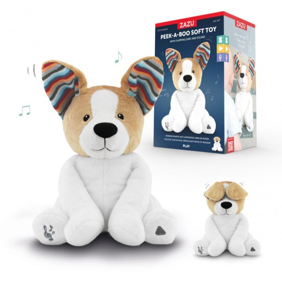 DANNY Σκυλάκι με Κουνιστά Αυτάκια Μουσική Peek a Boo Δραστηριοτήτων DANNY Σκυλάκι με Κουνιστά Αυτάκια Μουσική Peek a Boo Δραστηριοτήτων